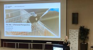 Foto von Präsentation an SGV-Jahreskonferenz